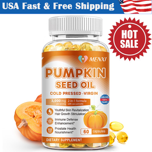 Pumpkin seed oil saw palmetto - seed,